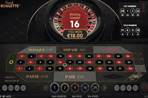 spil french roulette pro gratis|Spil gratis French Roulette (NetEnt) .